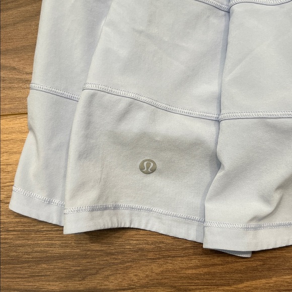 Lululemon Pace Rival Mid-Rise Skirt in Pastel Blue Size 10 - Picture 10 of 16